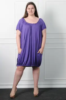 

Sans Textile Women 'S Pocket Detail Viscose Fabric Tunic 65 N15769