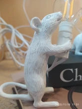Table-Lamp Desk-Lights Mouse Postmodern Animal Seletti Home-Decor Resin Small Mini Cute