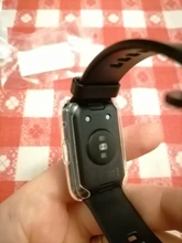 TPU cubierta protectora blanda para Huawei reloj ajuste caso Protector de pantalla completa de Parachoques en clásico para el Huawei Watch Fit