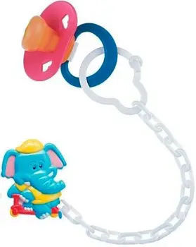 

Clip-holder for dummy canpol animals art. 2/415 pattern elephant