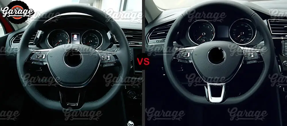 Накладка на руль чехол для Volkswagen Tiguan- ABS пластик литье 1 комплект/1 шт. украшение для автомобиля