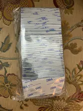 Cinta de espuma adhesiva de doble cara superfuerte 3M, soporte de fijación de montaje de puntos autoadhesivos, cinta adhesiva de montaje de dos lados, 10-100 Uds.