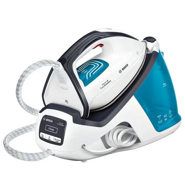 Паровой Утюг BOSCH TDS4050 1 3 л 5 бар 2400 Вт белый синий|Утюги и парогенераторы| |