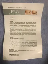 FEG-sérum para crecimiento de pestañas, máscara potenciadora de crecimiento de pestañas, medicina natural, crecimiento de cejas