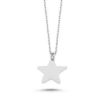 

Silver 925 Sterling Sterling Dangle Star Necklace