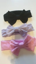 Diadema de lazo para el pelo para niña, turbante de tela texturizada, accesorios elásticos para el cabello DIY para niña 2019