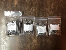 ZONSANTA-tornillos de rosca de acero inoxidable, M1.4, M1.7, M2, 3, M2.6, M3, M4, M5, M6, 304