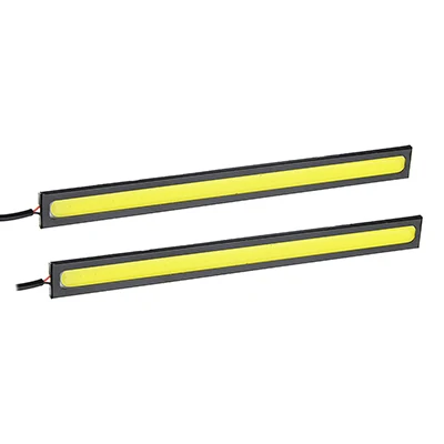 ДНЕВНЫЕ ХОДОВЫЕ ОГНИ NEW GALAXY LED 28ШТ МЕТАЛ. КОРП. 170ММ 12V БЕЛЫЙ 2ШТ.|Лампы для