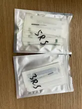 Agujas de tatuaje de Microblading, maquillaje permanente de forma redonda para cejas RS RL, hoja de lamina 3D Agulhas Tebori, 10 Uds.