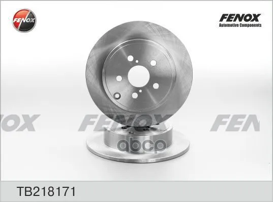 Диск Тормозной Задний Toyota Avensis, 1.8-2.0d, 03- Tb218171 FENOX арт. TB218171