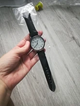 De lujo de minimalismo relojes de moda de los hombres Ultra delgado de cuero negro reloj de pulsera de cuarzo de los hombres reloj informal negocios Relogio Masculino