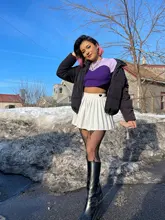 BONJOMARISA de moda botas de plataforma de tacón grueso cuñas media pantorrilla botas de mujer casual de marca de fondo grueso zapatos de invierno Mujer