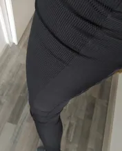 AKAILY-mallas deportivas de cintura alta para mujer, Leggings ajustados de punto acanalado, color caqui, blanco, 2021