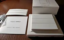Aqara-interruptor inteligente inalámbrico Opple, 2020 Original, versión internacional, ZigBee 3,0, funciona con la aplicación Mijia Apple HomeKit, interruptor de pared