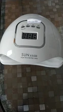 SUNX5 Max-Lámpara LED para secado de uñas, lámpara UV de hielo de 45/36/18 LED para secado de esmalte de Gel, temporizador, herramientas de manicura con Sensor automático, 90/72/36W