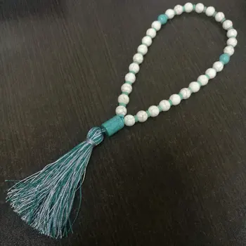 

Rosary from gowlita and turquoise