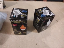 Tent-Lamp-Battery Lantern Outdoor-Bulb Camping-Light Rechargeable Led Portable Porch/garden
