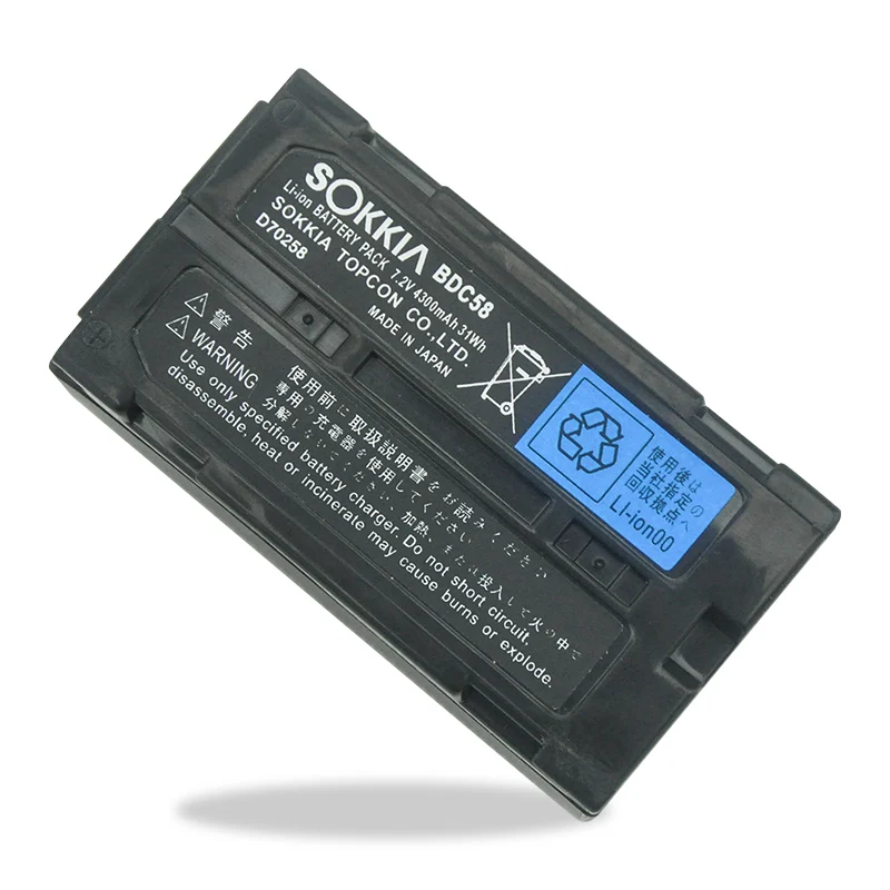 Аккумулятор BDC58 7,2 V/5200 mAh для SOKKIA toвсего станции и gps samsung