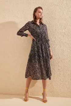 

Trendyol Shirt Collar Dress TWOSS20EL0428