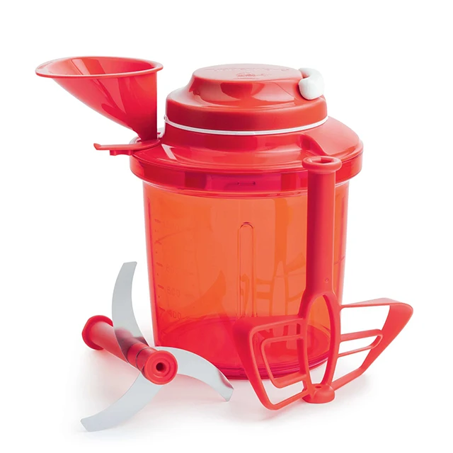 Tupperware Extra Chef with Pull Cord (1,35 L) 45 Fluid Ounce,  Chopper(Mannual)