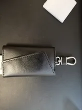 Billetera de cuero genuino de vaca para hombre y mujer, bolsa para llaves multifunción con hebilla de calidad a la moda, organizador de llaves con los titulares de ama de llaves