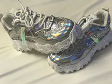 Chunky Sneakers Shoes Bottom-Trainers Platform-Wave Fashion Women Ladies Luxury Comfortable