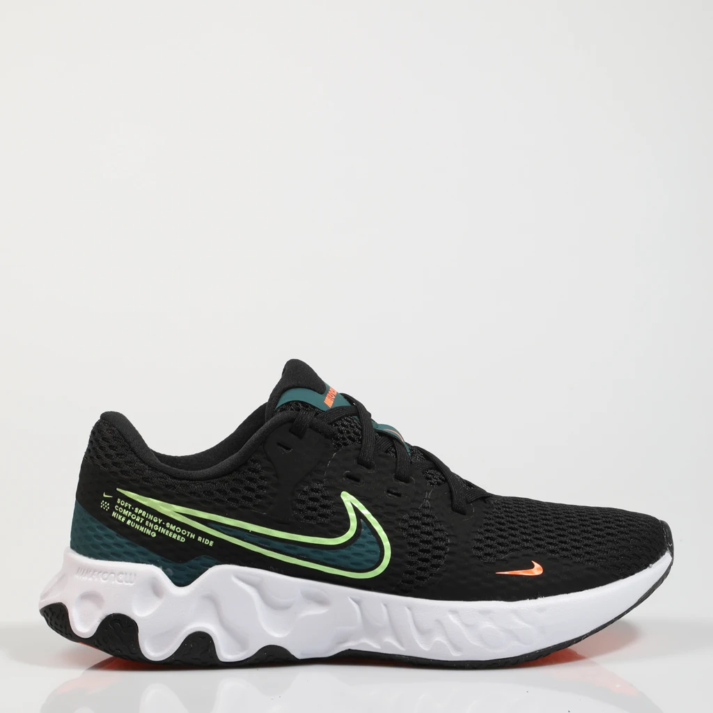 Zapatillas Nike RENEW RIDE 74585 421060174585 En Negro Black Air Mesh 2021