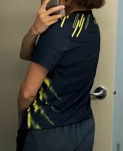 Badminton-Shirt Table-Tennis Training Breathable Short-Sleeves Team-Game Quick-Dry Sports