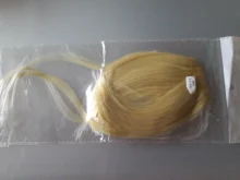 XINRAN-flequillo postizo de pelo sintético, extensión de cabello con Clip, flequillo de aire, negro y marrón