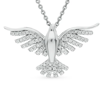 

Silver Pendant with cubic zirconia sunlight sample 925
