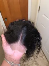 Melodie 28 30 32 pulgadas onda profunda mechones con cierre brasileño de la Virgen del pelo humano Frontal rizado mechones y 4X4 cierre