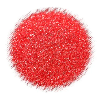 

Red Color Powder Candy Sanding Sugar 250 g