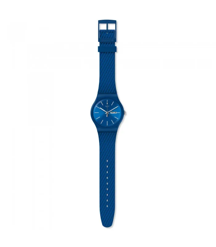 Swatch BRICABLUE оригинальные новые часы Gent 41 мм Bau Swatch SUON711