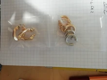 Pendientes de Clip de Color dorado Punk Rock para mujer, sin Piercing, cadena de eslabones moderna, pendientes de cartílago con estilo, joyería de fiesta