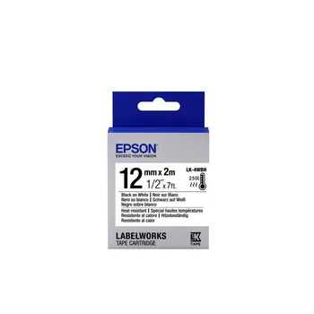 

Epson label Tape heat resistant LK-4WBH