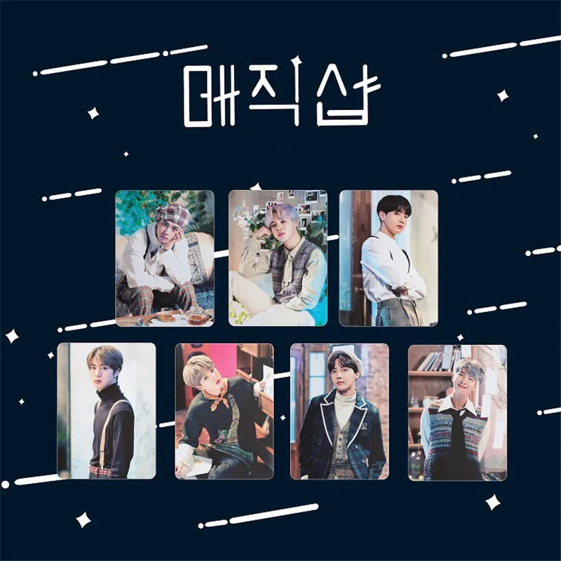Bangtan Boys 5TH MUSTER paper случайный фото плакат в виде карты HDPhotocard Park Ji Min Kim Tae Hyung SUGA JK J-HOPE Lomo карты