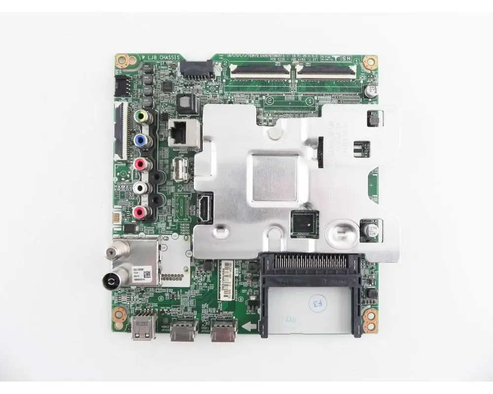 Плата EAX67872805 1.1 от LG 49UK6450PLC снята с битого телевизора | Компьютеры и офис