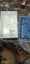 External-Mounting-Box Cassette Wall-Switch Delviz Standard for 146--86mm Plastic Materialsbox