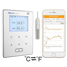 Elitech-RCW-800 wifi, enregistreur de données de température et d'humidité, moniteur à distance sans fil, enregistreur de données Surveillance 24/7 gratuite, alerte et historique Da