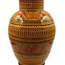 Ваза берберская керамическая Терракотовая Марокканская Восточная Этническая 2907190918