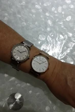 Japón Movimiento de Cuarzo de Alta Calidad 36mm hannah Martin Mujeres de Malla de Acero Inoxidable de Oro Rosa Damas Impermeable Reloj Dropshipping