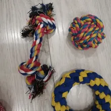 Toy-Sets Chew-Rope-Toys Large-Dog Teeth Big Dogs Outdoor for 12pcs Juguete Perros Para