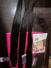 Cuniversitario-mechones de pelo liso con cierre 4x4, cabello humano Remy brasileño de 100%, 3/4 mechones con cierre de encaje suizo marrón medio