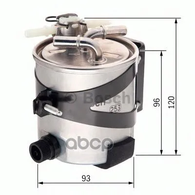 Фильтр Топливный Bosch арт. F026402016