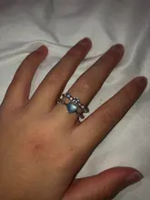 Anillos de circonita de cristal para mujer, anillos abiertos ajustables con forma de hoja de flor y mariposa, joyería de compromiso para boda, regalo, novedad de 2021