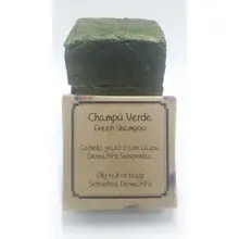 Шампу солидо Верде-Cabello graso o con caspa-Apto para barba(100 грамм