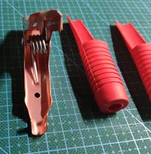 Hot Car Alligator Clips Battery Clamps Crocodile Clip 100A Red+Black
