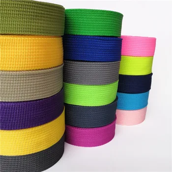 

25mm Webbing 10meter long 1" polypropylene for Bag Sewing Belt Webbing Strap dog collar line Strapworks