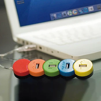 

4-Port USB Hub Multicolour 149523