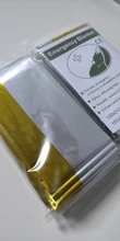 Kit de primeros auxilios de rescate para campamento, manta térmica de mylar para mantener el calor caliente, para exteriores, supervivencia, 2021